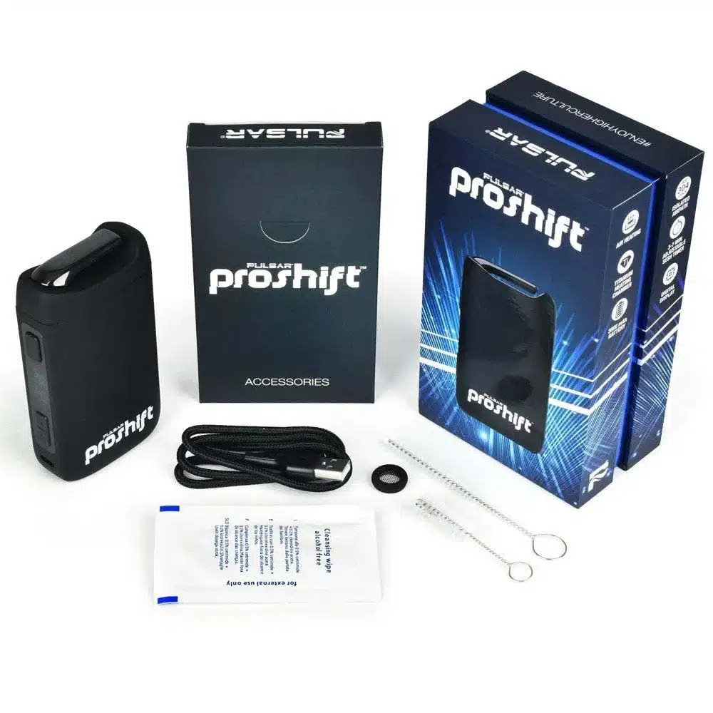 Dry-Herb Vape - Pulsar ProShift Package Contents